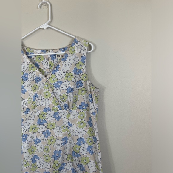 Faded Glory Authentic 1972 Vintage Floral Sleeveless Dress Cotton Size 14 - Picture 3 of 14